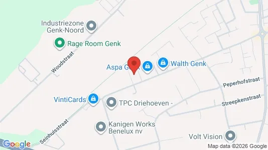 Apartments for rent i Genk - kort over placeringen