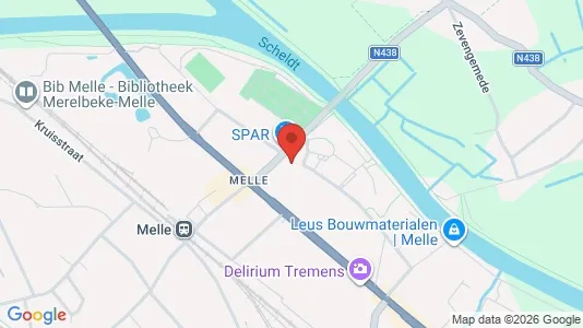 Apartments for rent i Melle - kort over placeringen