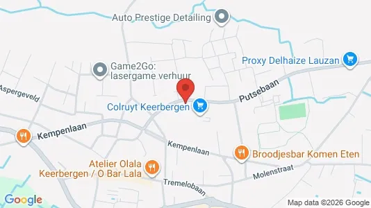 Apartments for rent i Keerbergen - kort over placeringen
