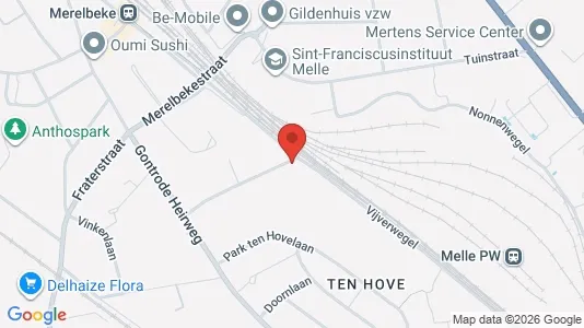 Apartments for rent i Melle - kort over placeringen