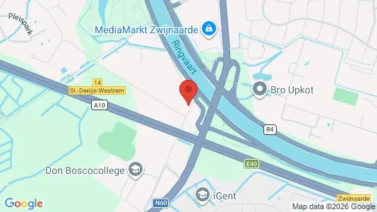 Apartments for rent i Stad Gent - kort over placeringen