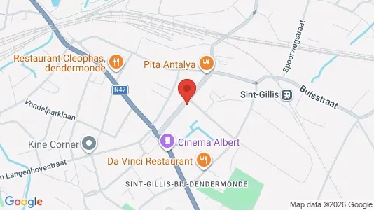 Apartments for rent i Dendermonde - kort over placeringen