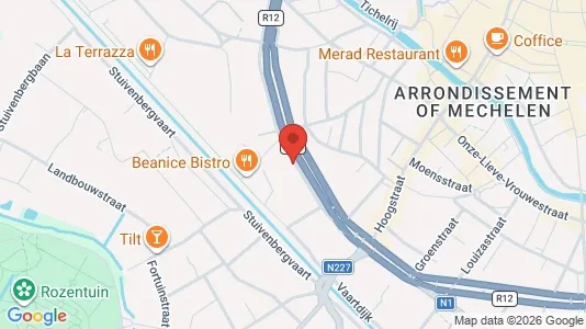 Apartments for rent i Mechelen - kort over placeringen