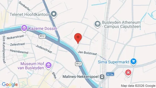 Apartments for rent i Mechelen - kort over placeringen
