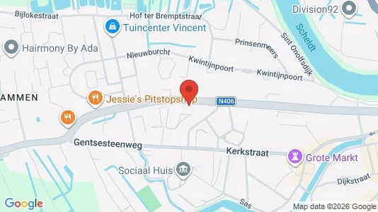 Apartments for rent i Dendermonde - kort over placeringen