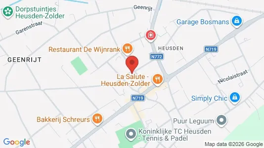 Apartments for rent i Heusden-Zolder - kort over placeringen