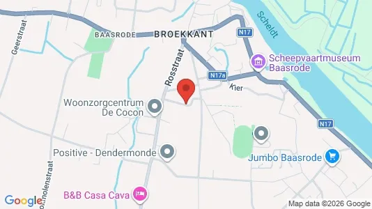 Apartments for rent i Dendermonde - kort over placeringen