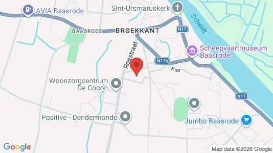 Apartments for rent i Dendermonde - kort over placeringen