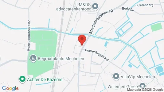 Apartments for rent i Mechelen - kort over placeringen