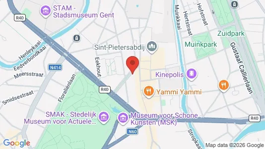 Apartments for rent i Stad Gent - kort over placeringen