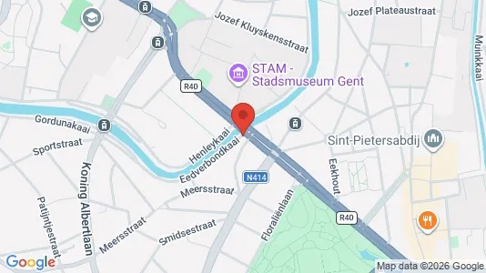 Apartments for rent i Stad Gent - kort over placeringen