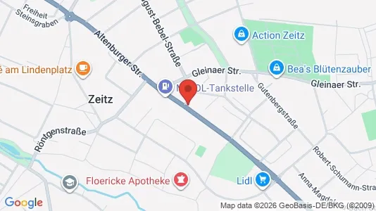 Apartments for rent i Burgenlandkreis - kort over placeringen