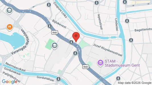 Apartments for rent i Stad Gent - kort over placeringen