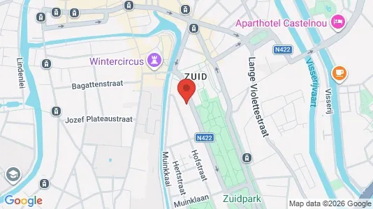 Apartments for rent i Stad Gent - kort over placeringen