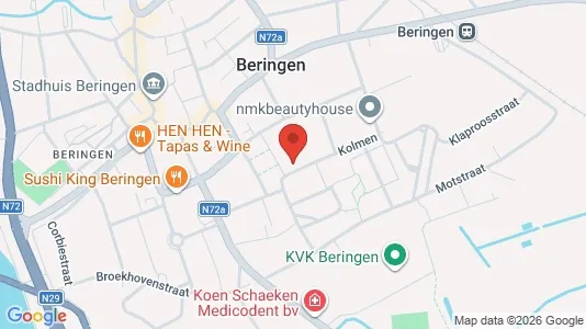 Apartments for rent i Beringen - kort over placeringen