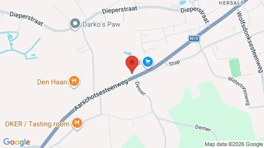Apartments for rent i Herselt - kort over placeringen