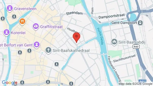 Apartments for rent i Stad Gent - kort over placeringen