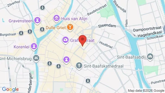 Apartments for rent i Stad Gent - kort over placeringen
