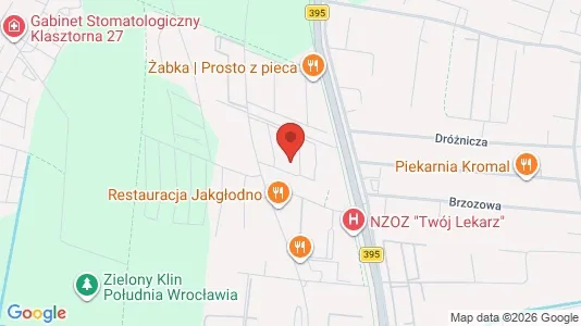 Apartments for rent i Wrocław - kort over placeringen
