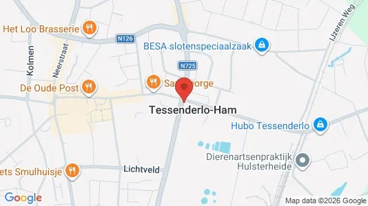 Apartments for rent i Tessenderlo - kort over placeringen