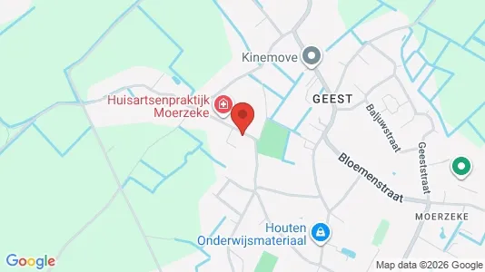 Apartments for rent i Hamme - kort over placeringen