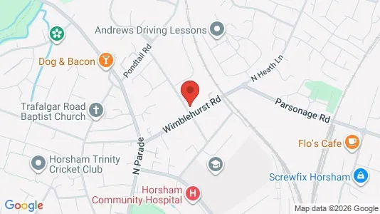Apartments for rent i Horsham - West Sussex - kort over placeringen