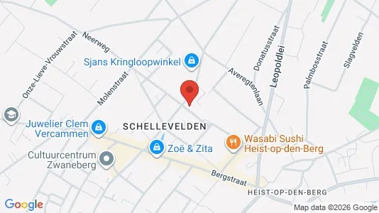 Apartments for rent i Heist-op-den-Berg - kort over placeringen