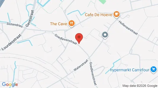 Apartments for rent i Gent Oostakker - kort over placeringen