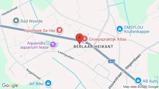 Apartments for rent i Berlaar - kort over placeringen