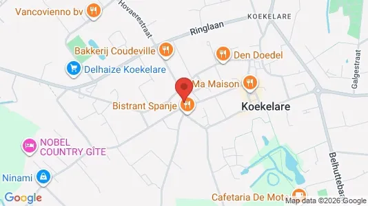 Apartments for rent i Koekelare - kort over placeringen
