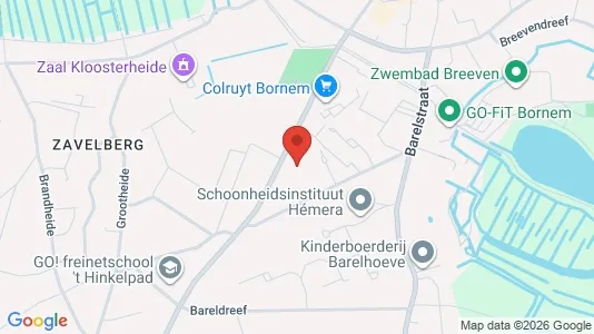 Apartments for rent i Bornem - kort over placeringen