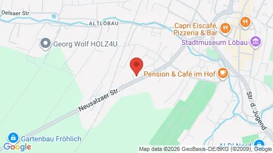 Apartments for rent i Görlitz - kort over placeringen