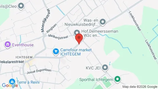 Apartments for rent i Ichtegem - kort over placeringen