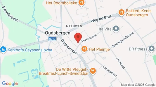 Apartments for rent i Oudsbergen - kort over placeringen