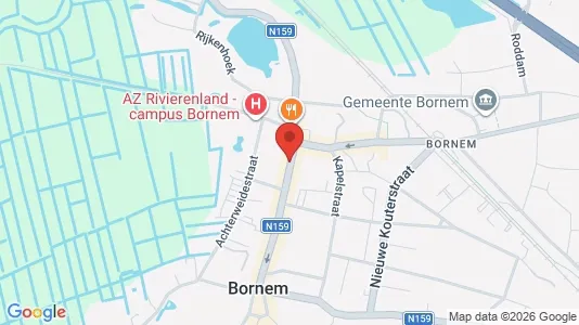 Apartments for rent i Bornem - kort over placeringen