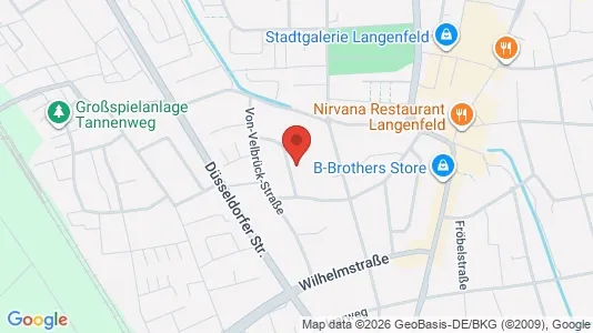 Apartments for rent i Mettmann - kort over placeringen
