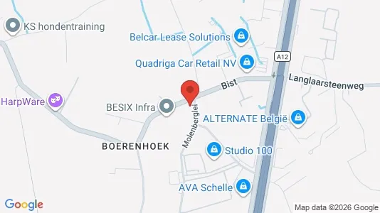 Apartments for rent i Schelle - kort over placeringen