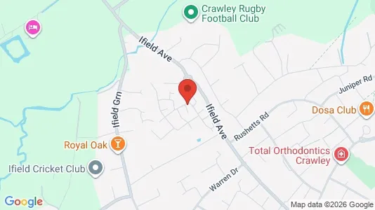 Apartments for rent i Crawley - West Sussex - kort over placeringen