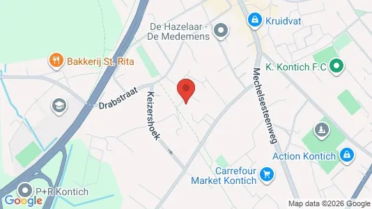 Apartments for rent i Kontich - kort over placeringen