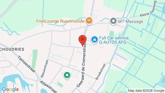 Apartments for rent i Kruibeke - kort over placeringen