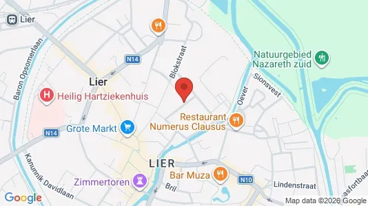 Apartments for rent i Lier - kort over placeringen