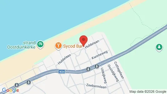 Apartments for rent i Koksijde - kort over placeringen