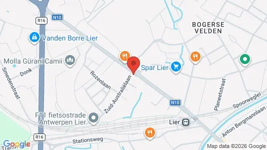 Apartments for rent i Lier - kort over placeringen