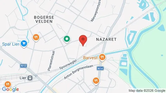 Apartments for rent i Lier - kort over placeringen