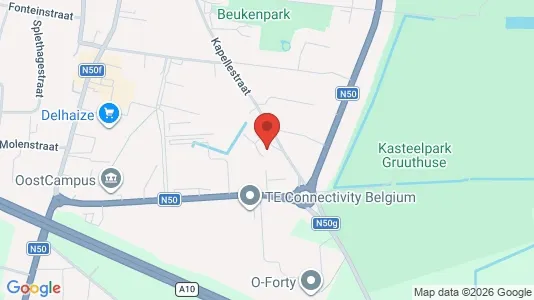 Apartments for rent i Oostkamp - kort over placeringen