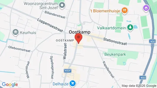 Apartments for rent i Oostkamp - kort over placeringen