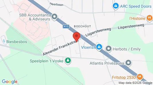 Apartments for rent i Boechout - kort over placeringen