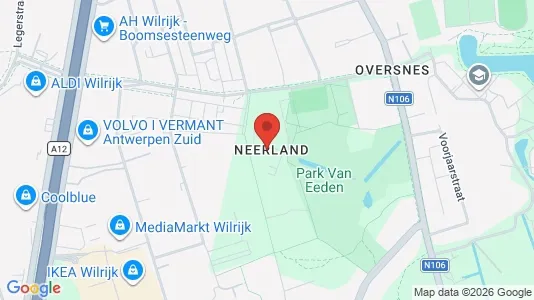 Apartments for rent i Antwerp Wilrijk - kort over placeringen