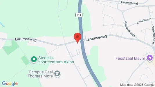 Apartments for rent i Geel - kort over placeringen