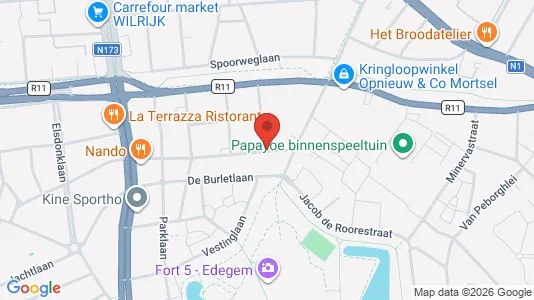 Apartments for rent i Edegem - kort over placeringen